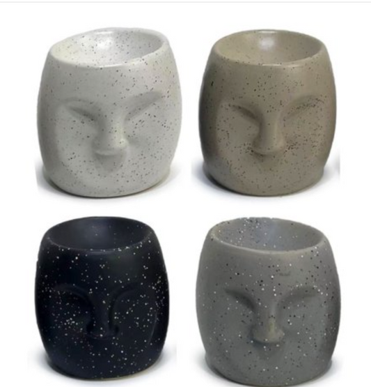 Face Design Ceramic Wax Melt Burner | CK Scents